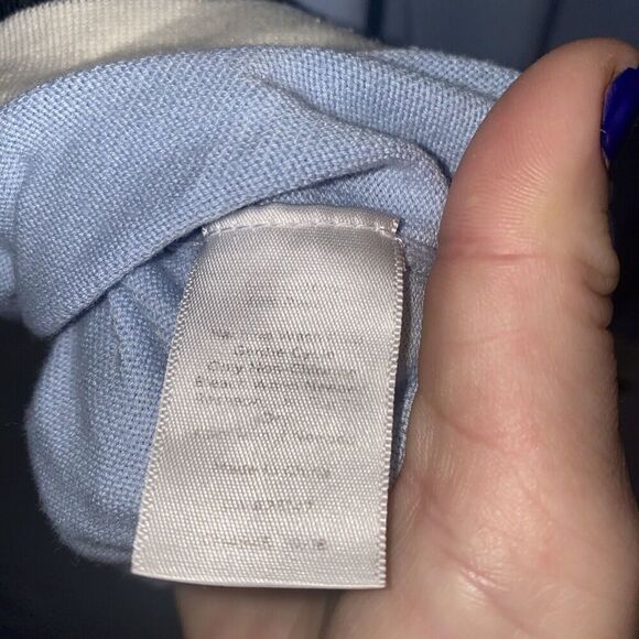 Talbots Blue Button Up Cardigan 2X - Picture 6 of 8